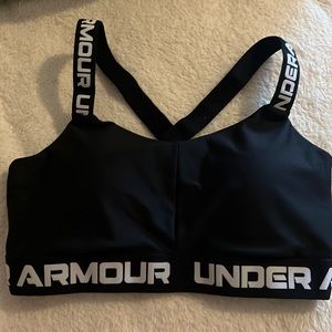 Under armour word mark sports bra